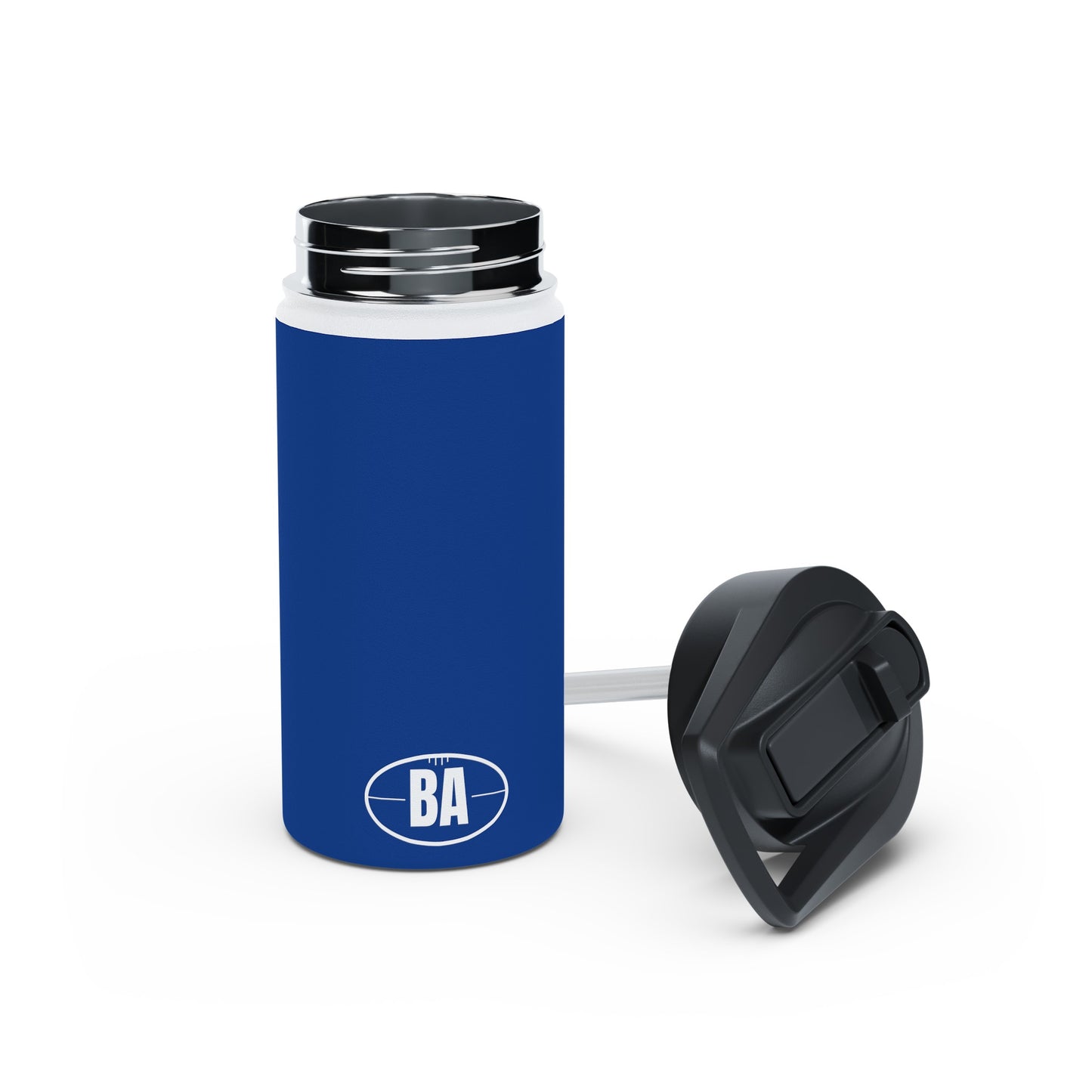 Blue Abroad Stainless Steel Water Bottle
