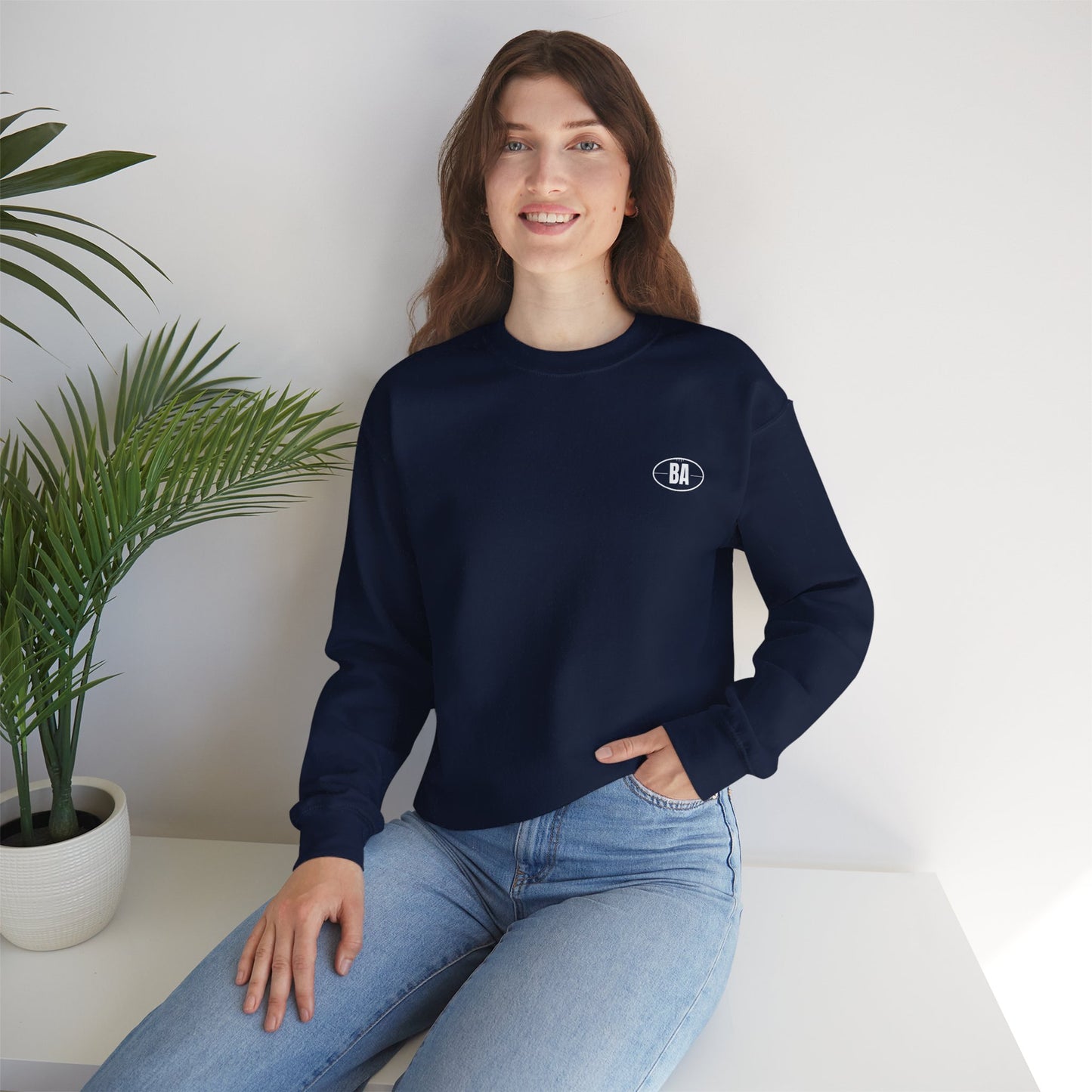 Blue Abroad Crewneck Sweatshirt