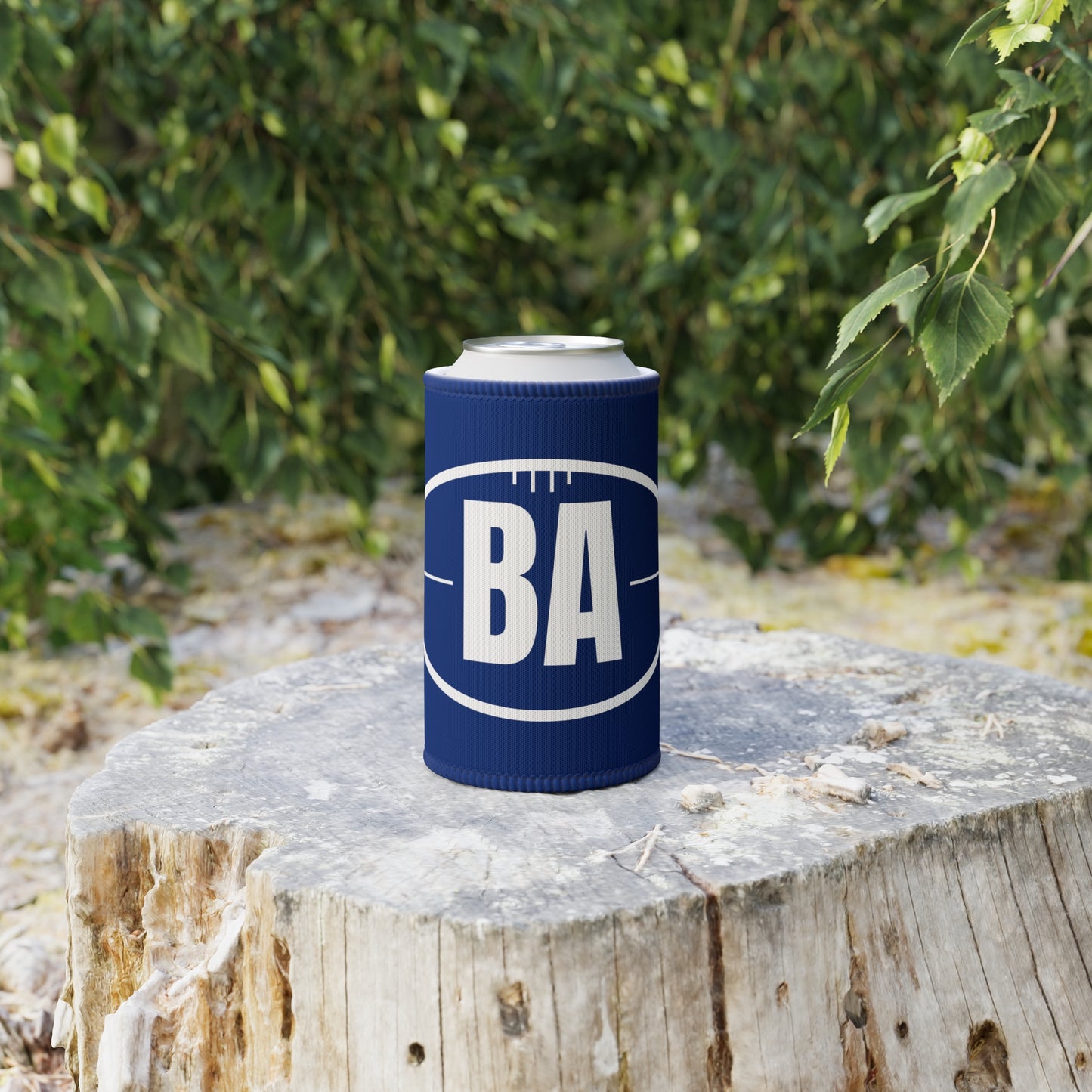 Blue Abroad Stubby Holder