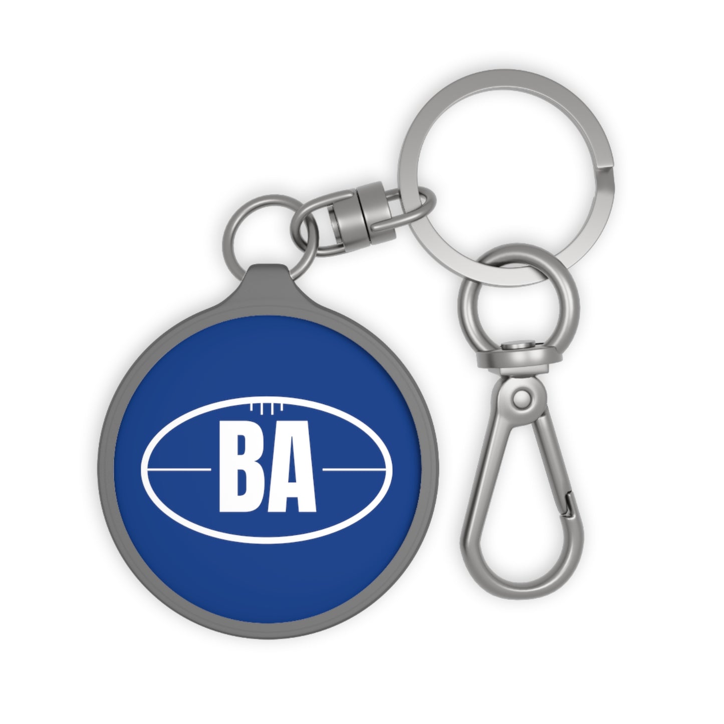 Blue Abroad Keyring