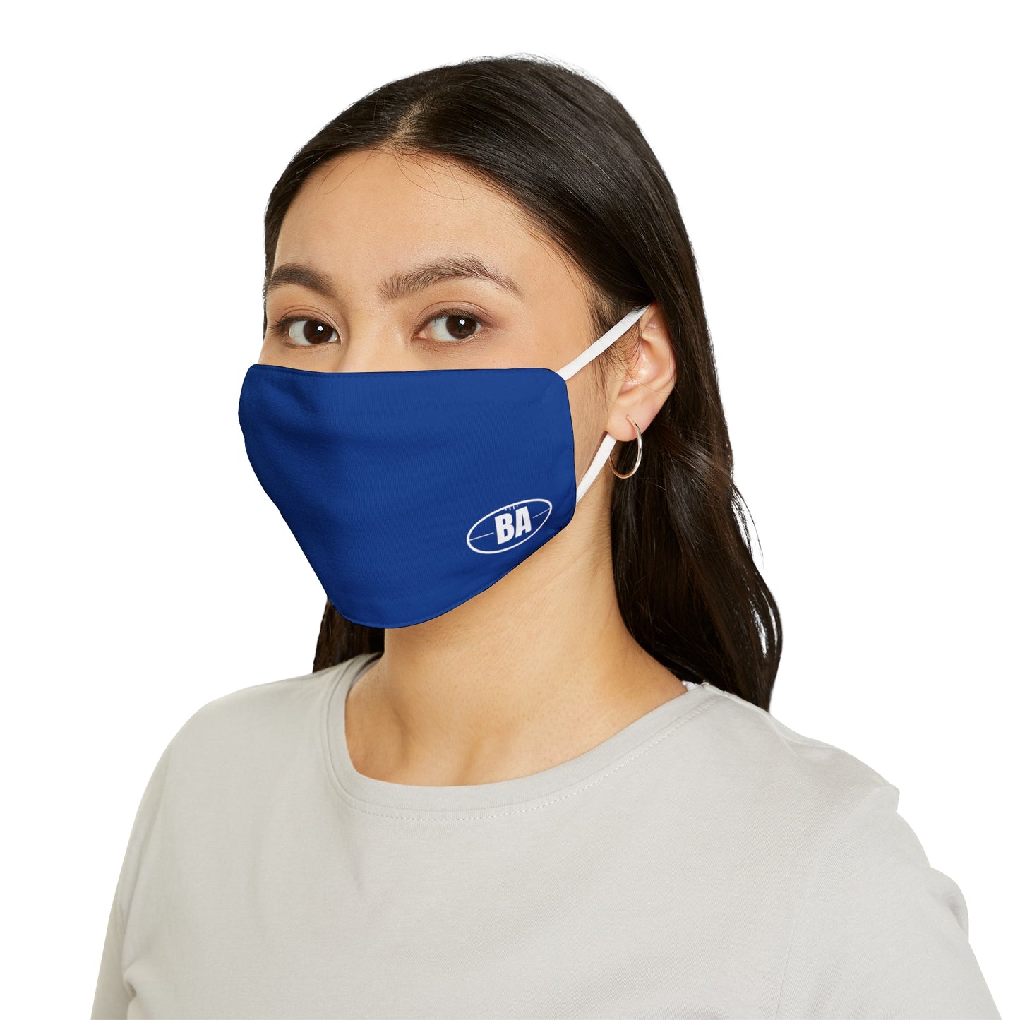 Blue Abroad Face Mask