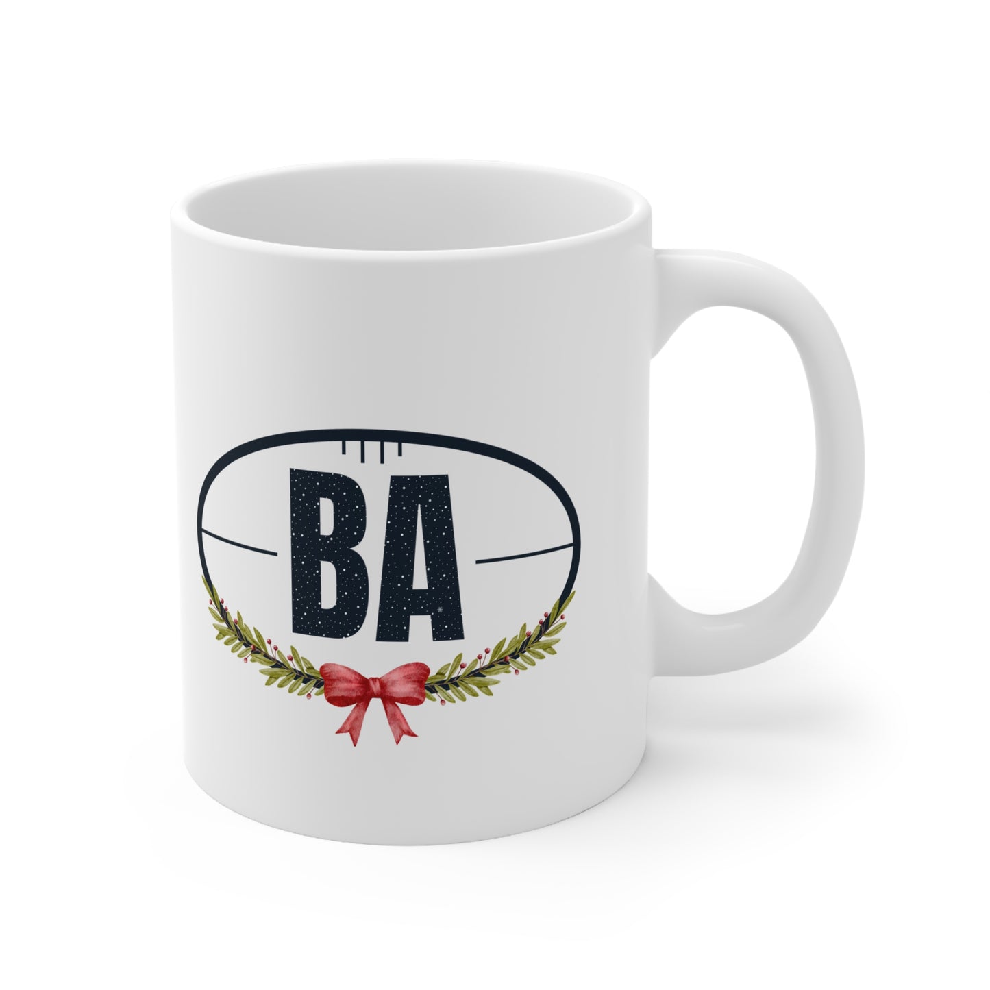 Blue Abroad Holiday Season Mug