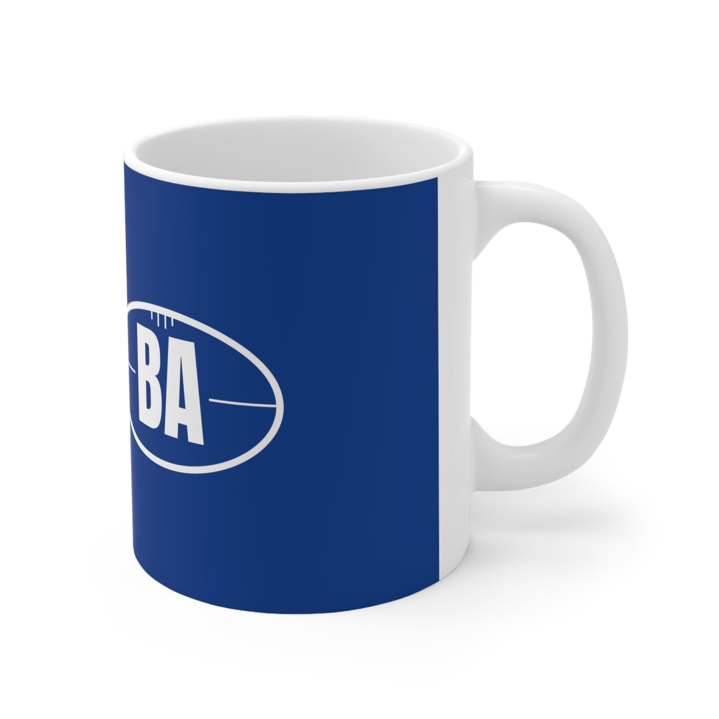 Blue Abroad Mug